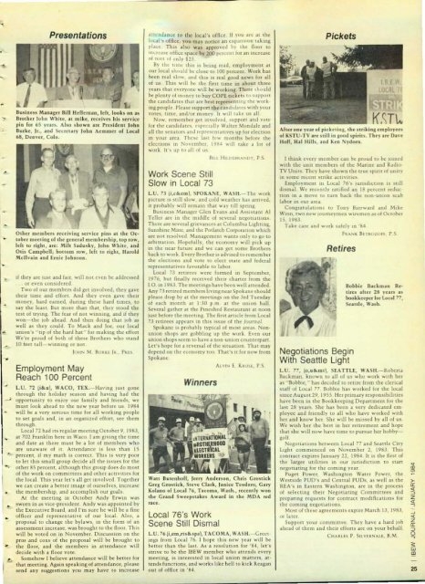 1984-01 January IBEW Journal.pdf - International Brotherhood of ...
