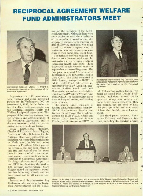 1984-01 January IBEW Journal.pdf - International Brotherhood of ...