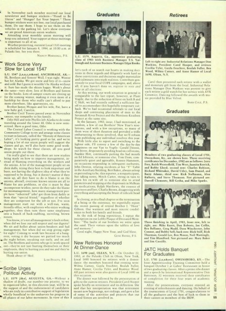1984-01 January IBEW Journal.pdf - International Brotherhood of ...