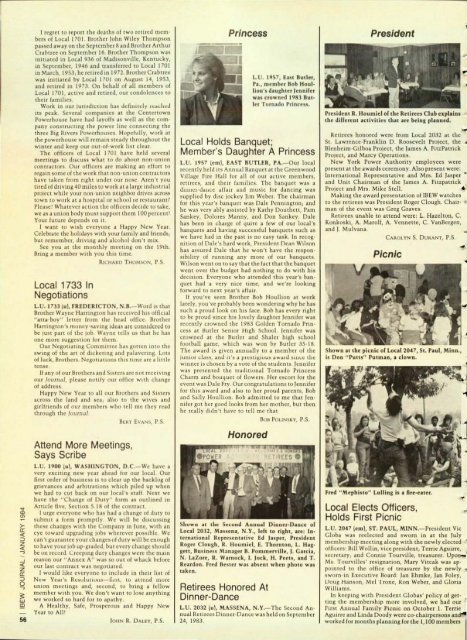 1984-01 January IBEW Journal.pdf - International Brotherhood of ...