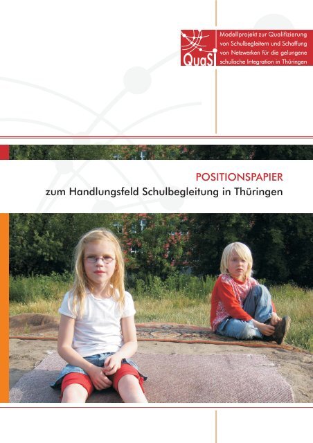 POSITIONSPAPIER zum Handlungsfeld ... - Die IBS GmbH