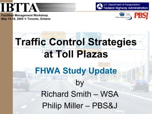 Traffic Control Strategies at Toll Plazas - International Bridge, Tunnel ...