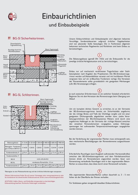 8-Seiter-Sicherheitsrinnen - BG Graspointner GmbH & Co KG