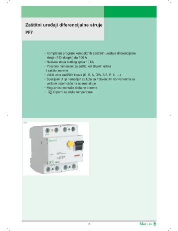 Zastitni uredjaji diferencijalne struje.pdf - IC SYSTEMS automatika