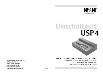 USP 4, Bed.- A (Konvertiert)-31 - Hartig + Helling GmbH & Co. KG