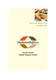 Pectin Pearls Liquid Surprise Inside - Herbstreith & Fox