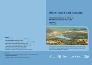 Water and Food Security Conference Brochure - ICARDA
