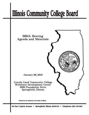 Revised - Illinois Community College Board