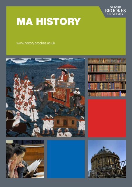 Brochure download - Oxford Brookes University - Department of ...