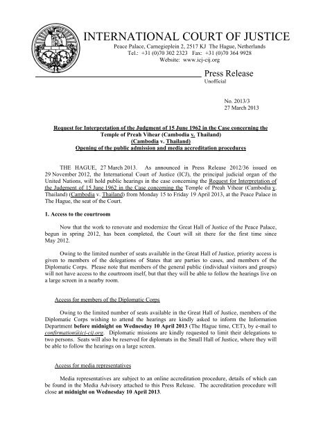 international court of justice notes