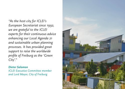 Connecting leaders in Europe - ICLEI Europe