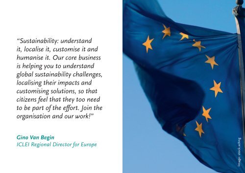 Connecting leaders in Europe - ICLEI Europe