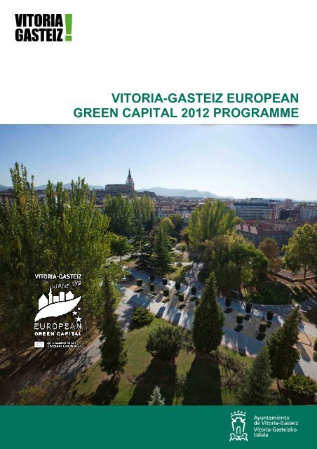 vitoria-gasteiz european green capital 2012 programme