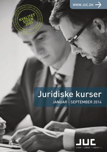 JUC Juridiske kurser januar-september 2014