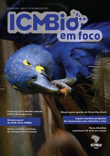 1 Edição 243 Cepsul coordena propostas de conservação ... - ICMBio