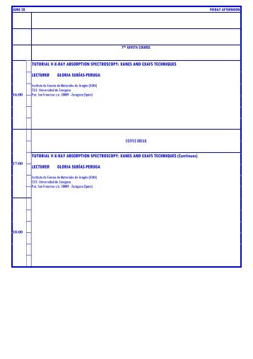 Programa parte II .pdf - Materials Science Institute of Madrid ...