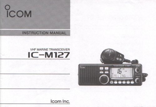 IC-M127 - ICOM Canada