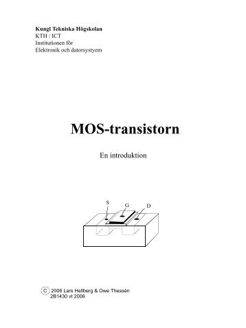 MOS-transistorn - KTH