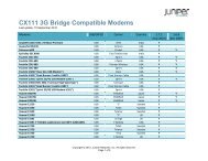 CX111 3G Bridge Compatible Modems - ICT Networks