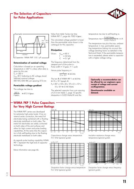 Capacitors for Electronic Equipment