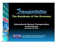 SANBAG's Upcoming Transportation Programs/Projects ... - ictpa-scc