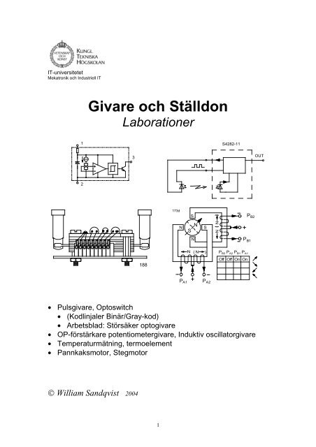 Givare Och Sta Lldon