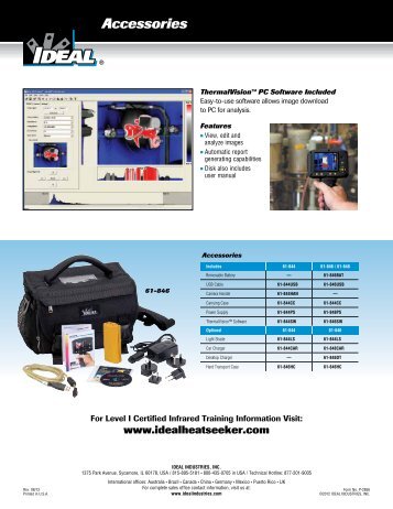 HeatSeekerÂ® Thermal Imagers - IDEAL HeatSeeker