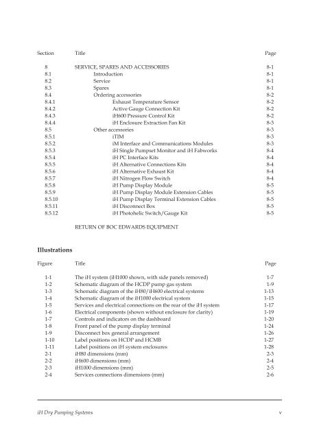 Edwards IH Instruction Manual - Ideal Vacuum Products