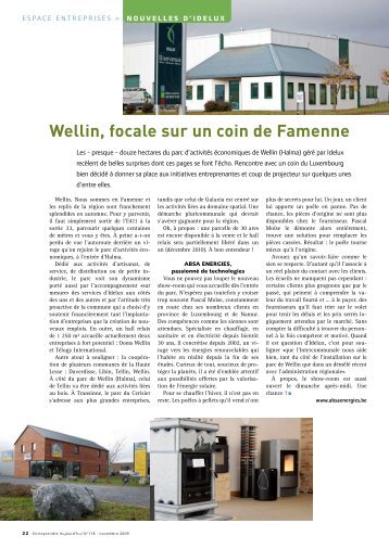 Wellin, focale sur un coin de Famenne (PDF) - Idelux