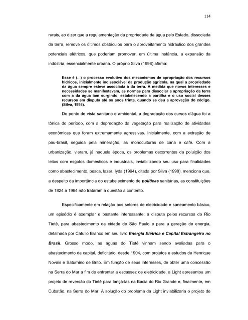 Análise comparativa dos serviços públicos de ... - IEE/USP