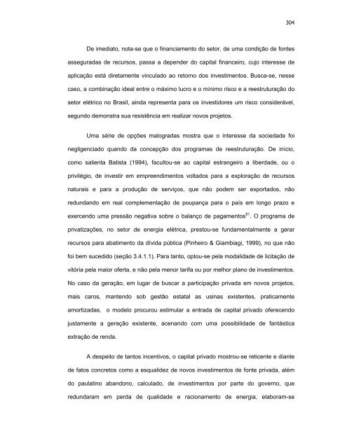 Análise comparativa dos serviços públicos de ... - IEE/USP