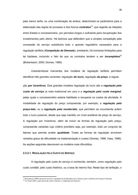 Análise comparativa dos serviços públicos de ... - IEE/USP