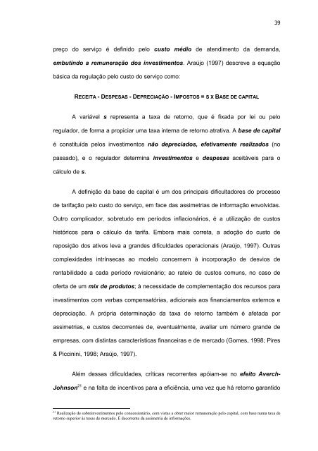 Análise comparativa dos serviços públicos de ... - IEE/USP