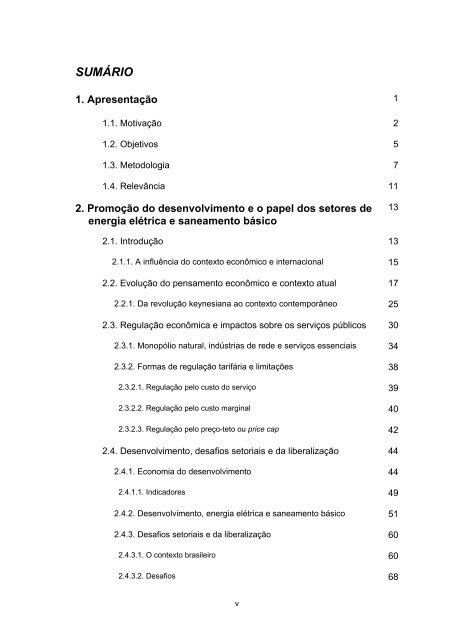 Análise comparativa dos serviços públicos de ... - IEE/USP