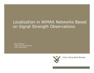 Localization in WiMAX Networks Based on Signal Strength ...