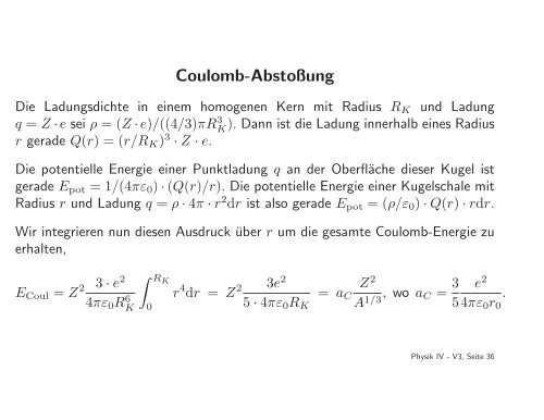 Streuung von Teilchen