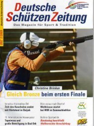 Deusche Schützen Zeitung 7/2009 (Bericht aus Benndorf - VDSK