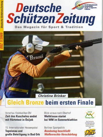 Deusche Schützen Zeitung 7/2009 (Bericht aus Benndorf - VDSK