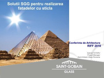 SGG Cool Lite - Expoconferinta de Arhitectura RIFF