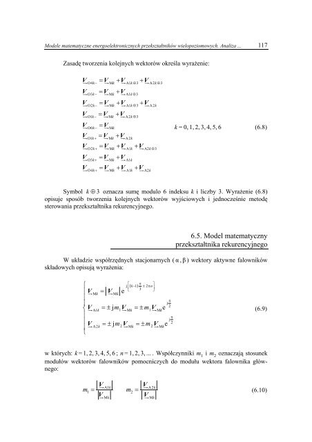 modele matematyczne energoelektronicznych przeksztaÅtnikÃ³w ...