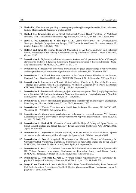 modele matematyczne energoelektronicznych przeksztaÅtnikÃ³w ...