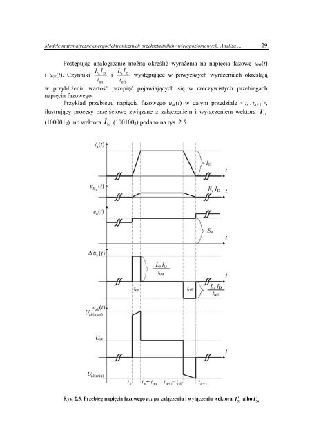 modele matematyczne energoelektronicznych przeksztaÅtnikÃ³w ...