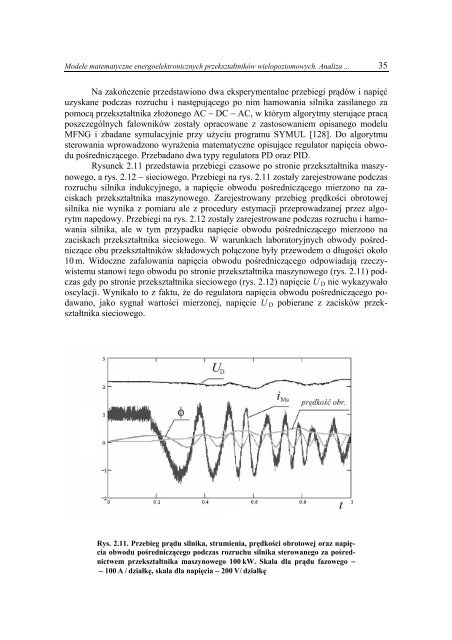 modele matematyczne energoelektronicznych przeksztaÅtnikÃ³w ...