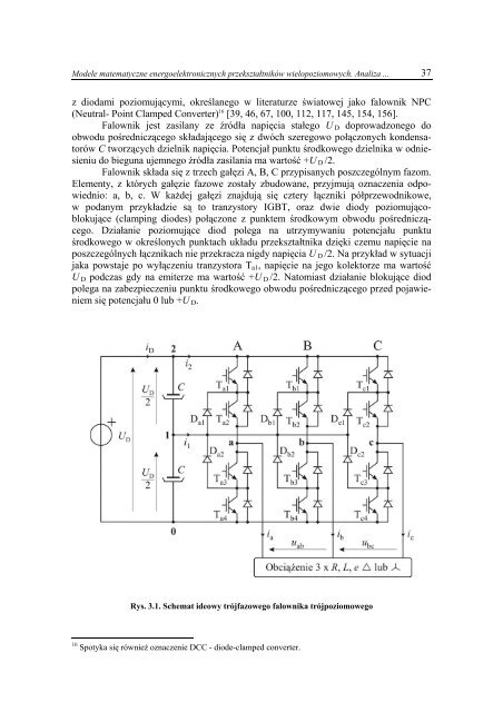 modele matematyczne energoelektronicznych przeksztaÅtnikÃ³w ...