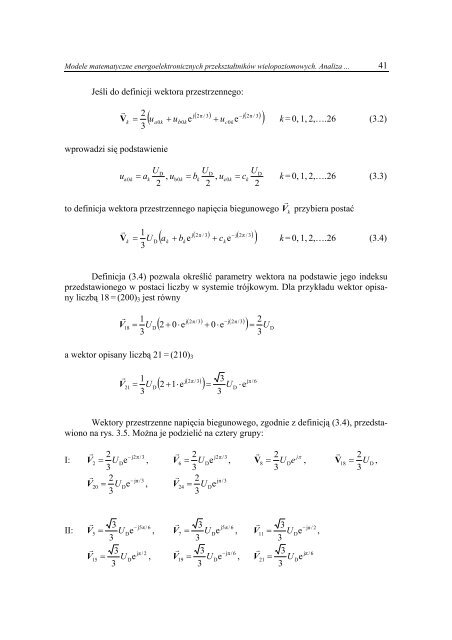 modele matematyczne energoelektronicznych przeksztaÅtnikÃ³w ...