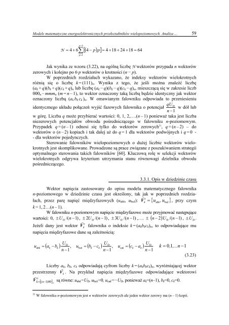 modele matematyczne energoelektronicznych przeksztaÅtnikÃ³w ...