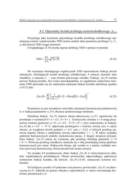 modele matematyczne energoelektronicznych przeksztaÅtnikÃ³w ...