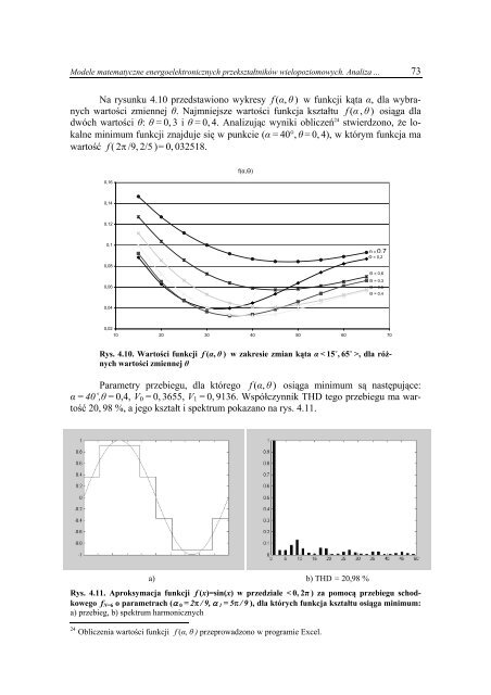 modele matematyczne energoelektronicznych przeksztaÅtnikÃ³w ...