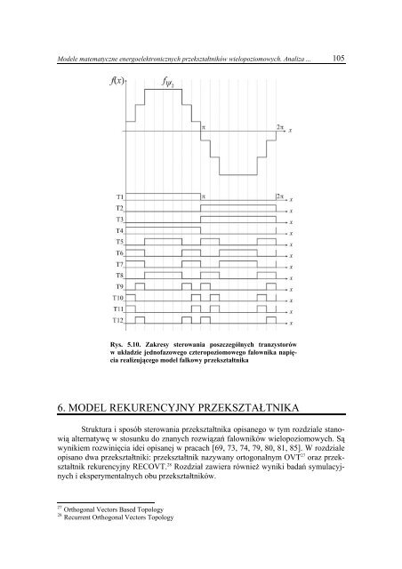 modele matematyczne energoelektronicznych przeksztaÅtnikÃ³w ...