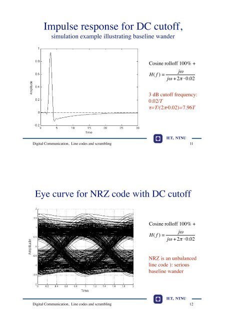 Line coding - NTNU